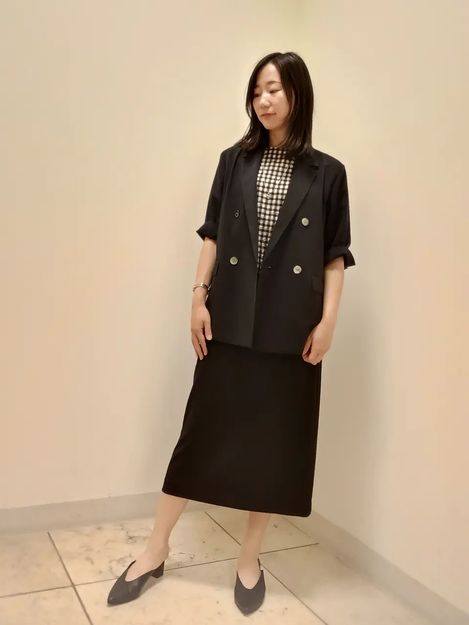 J.PRESS LADIES スタッフ コーディネート画像