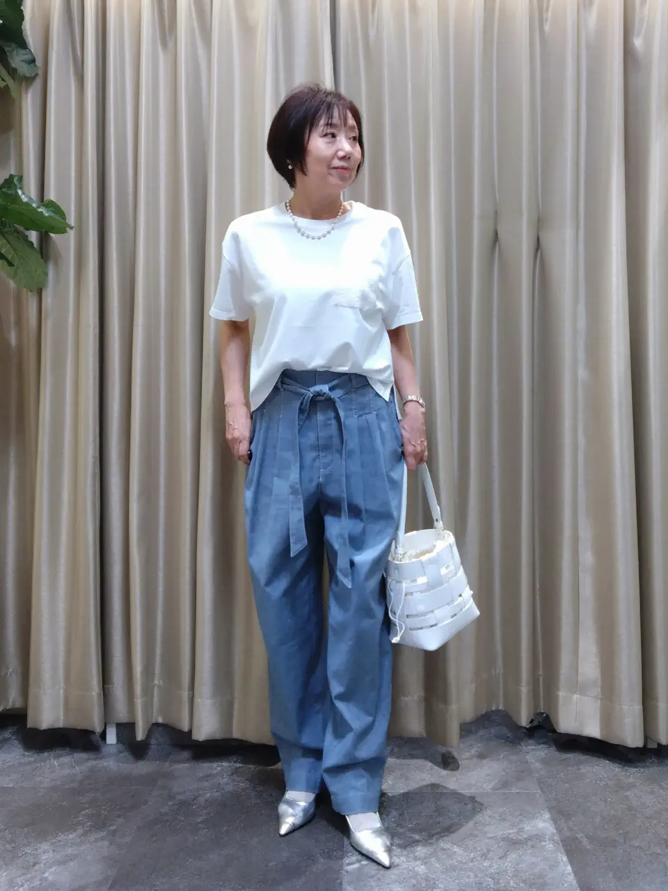自由区 鶴田 コーディネート画像