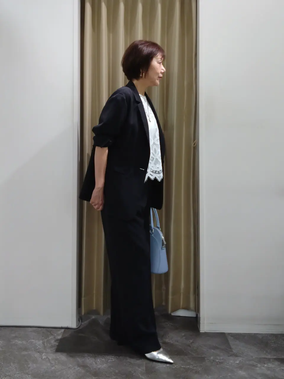 自由区 鶴田 コーディネート画像