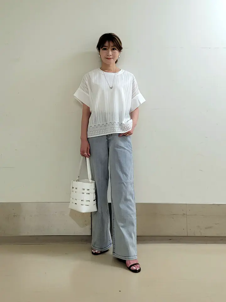 自由区 濱地 コーディネート画像