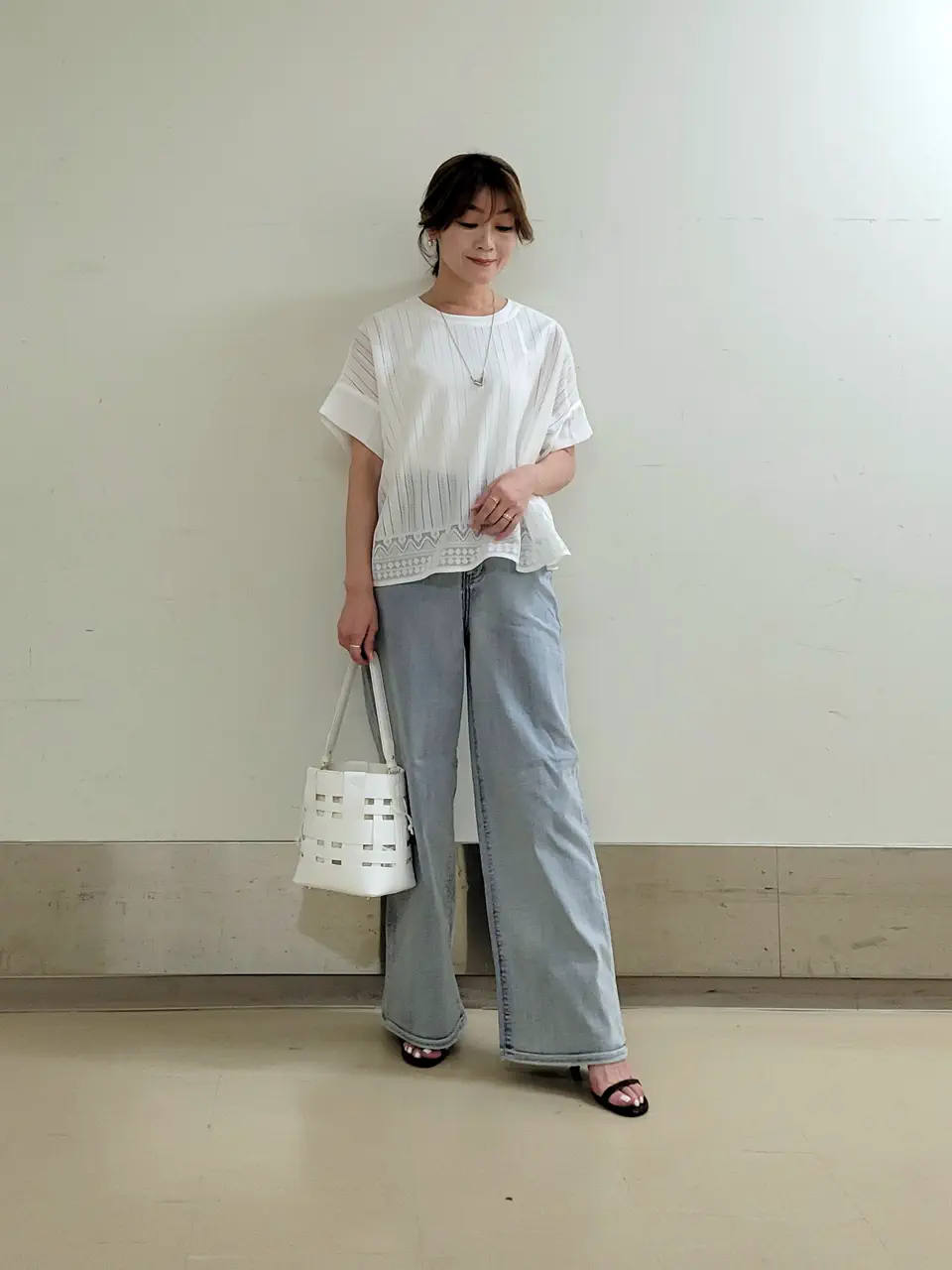 自由区 濱地 コーディネート画像