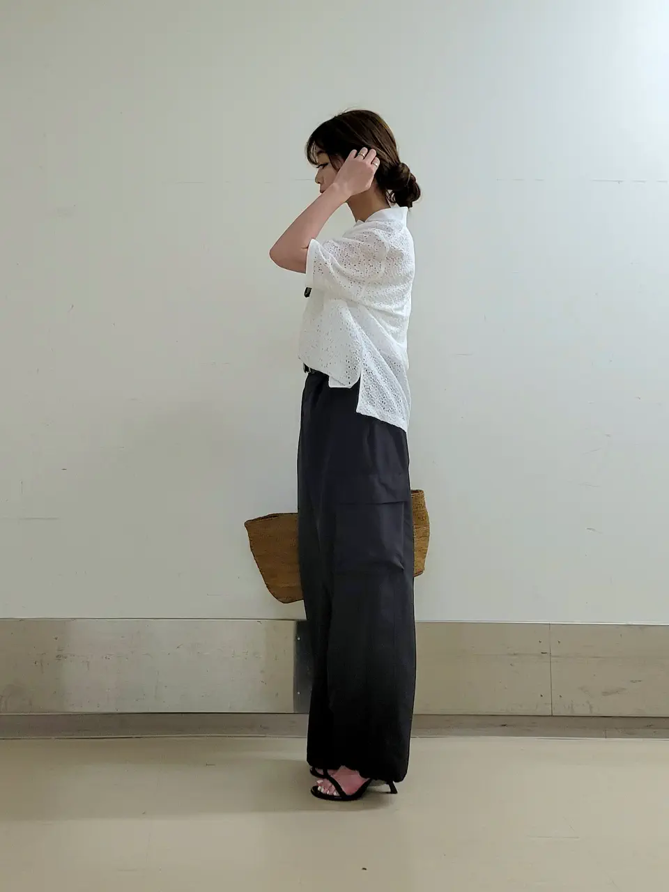 自由区 濱地 コーディネート画像
