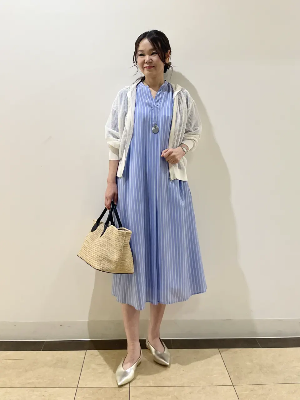 自由区 永石 コーディネート画像