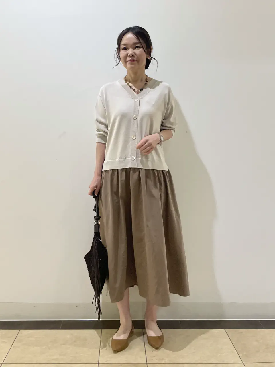 自由区 永石 コーディネート画像