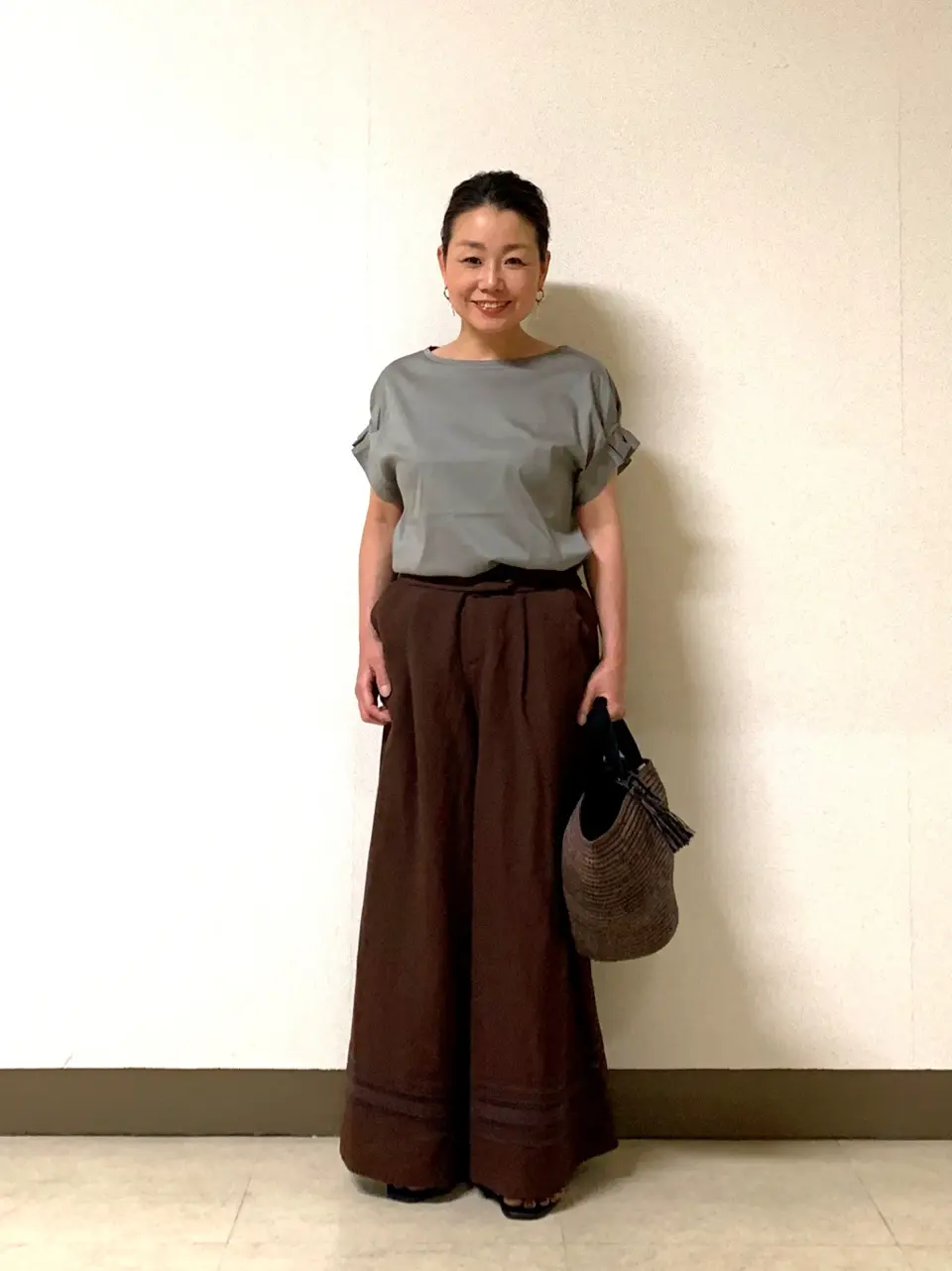 自由区 坂本 コーディネート画像