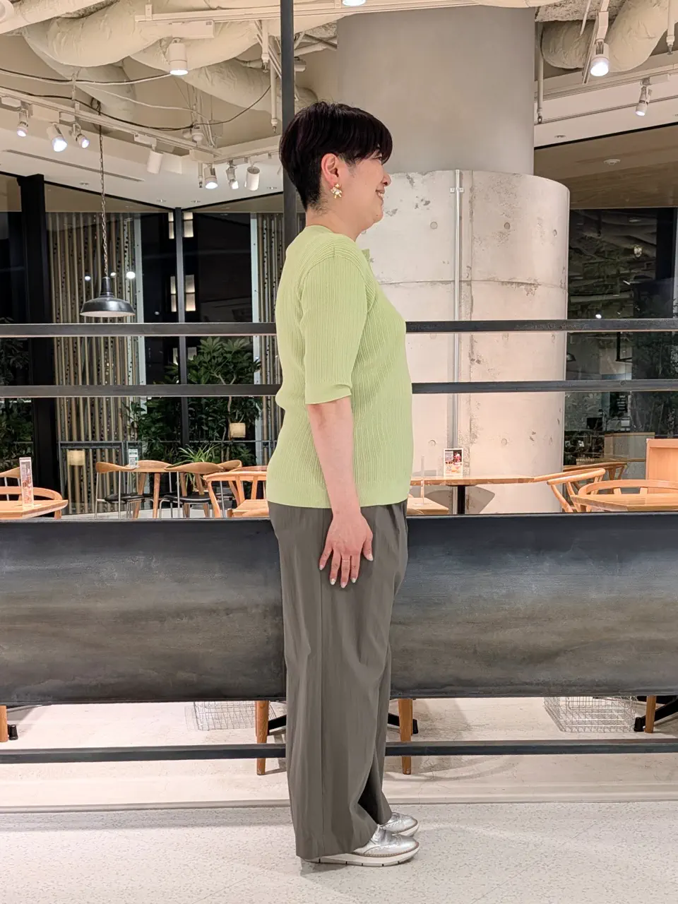 自由区 田中 コーディネート画像
