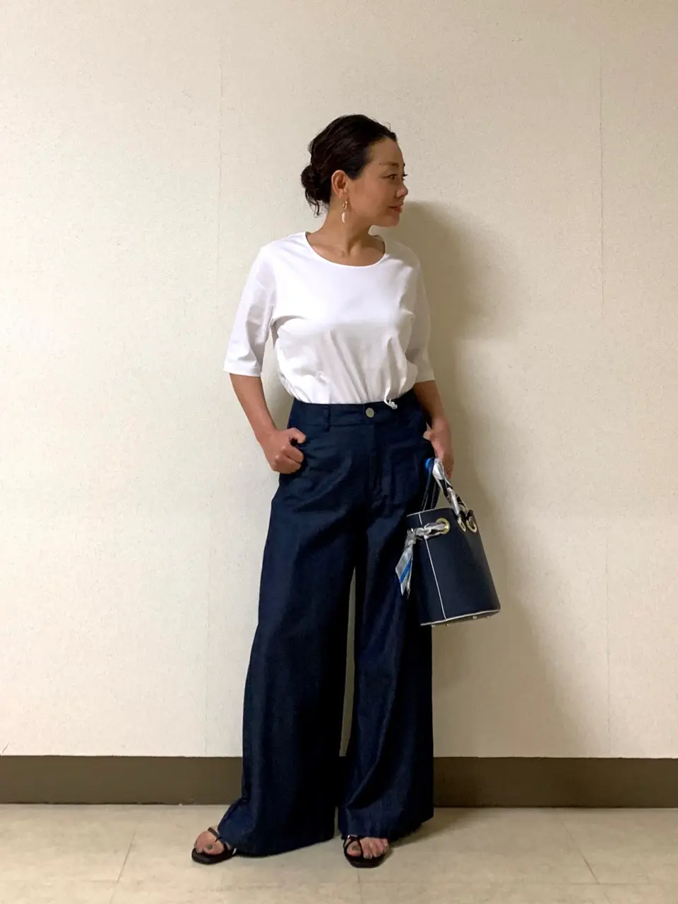 自由区 坂本 コーディネート画像