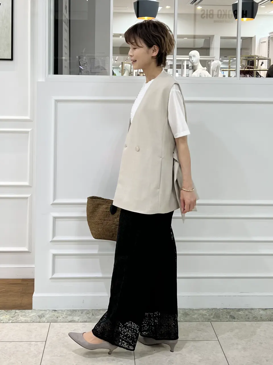 自由区 hazuki コーディネート画像