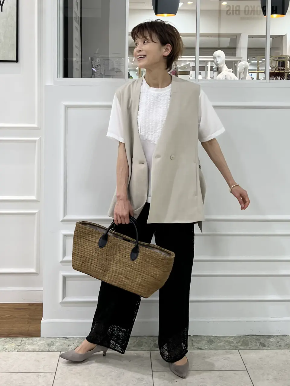 自由区 hazuki コーディネート画像