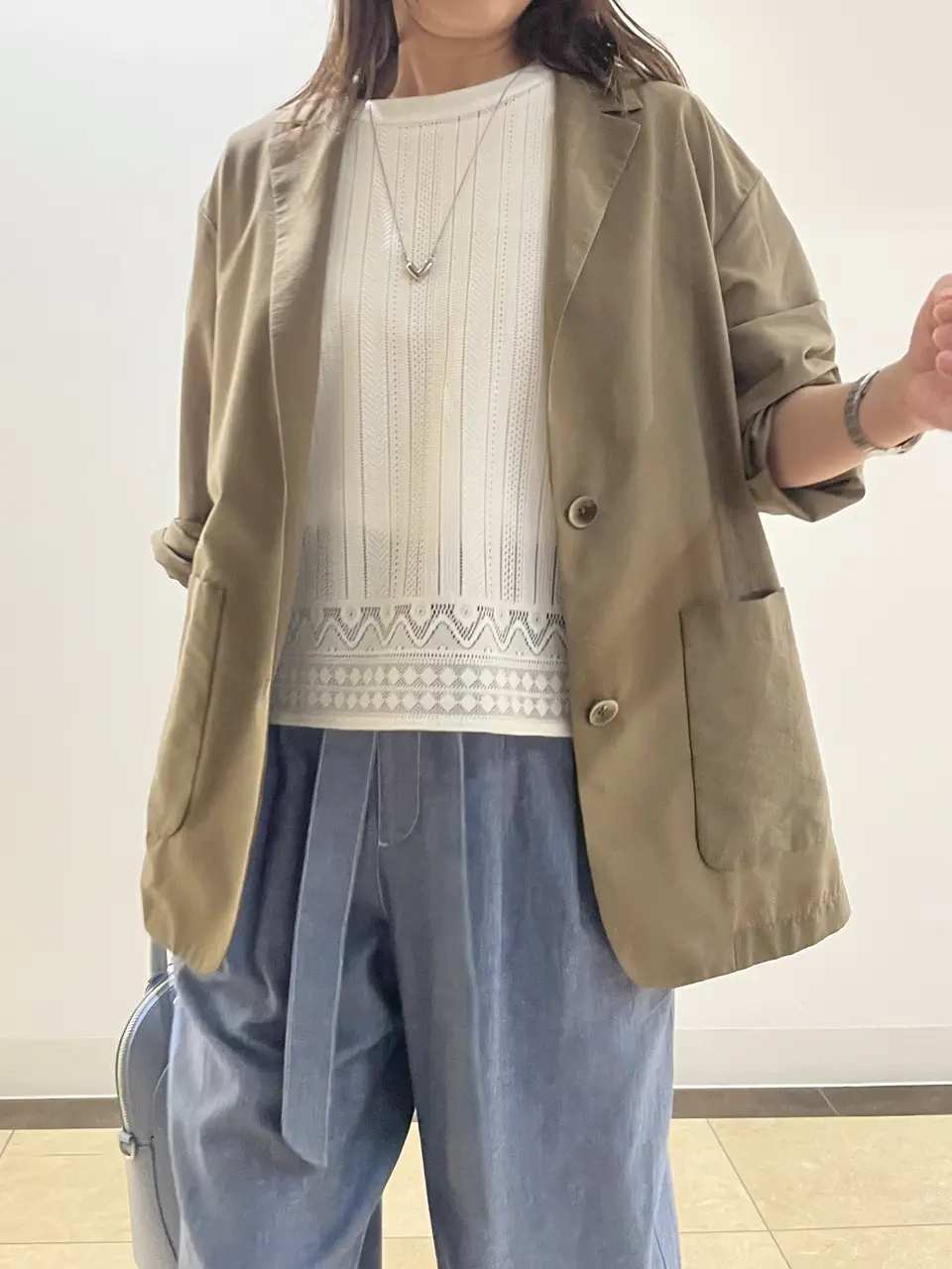 自由区 永石 コーディネート画像