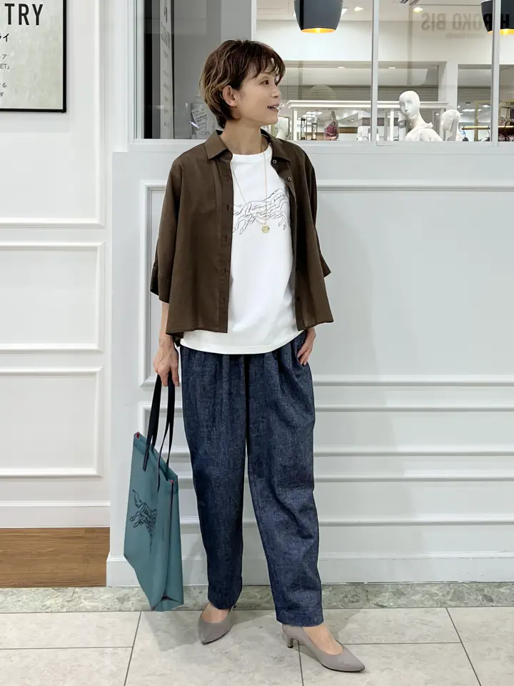 自由区 hazuki コーディネート画像