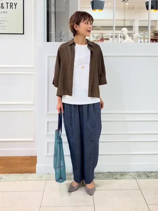 自由区 hazuki コーディネート画像