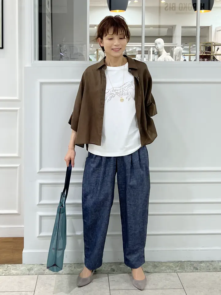 自由区 hazuki コーディネート画像