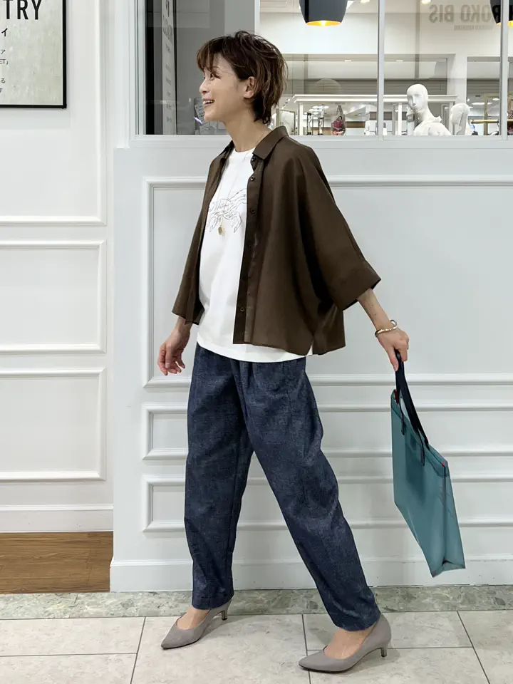 自由区 hazuki コーディネート画像