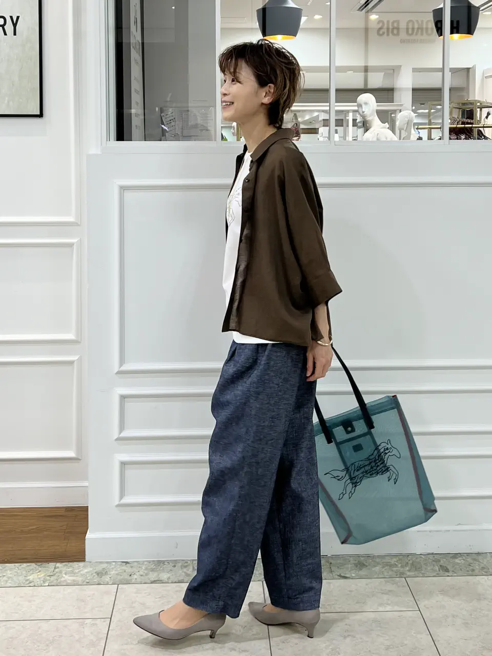 自由区 hazuki コーディネート画像