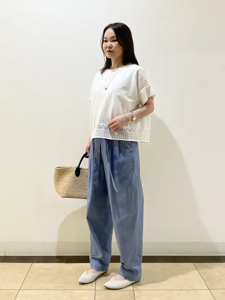 自由区 永石 コーディネート画像