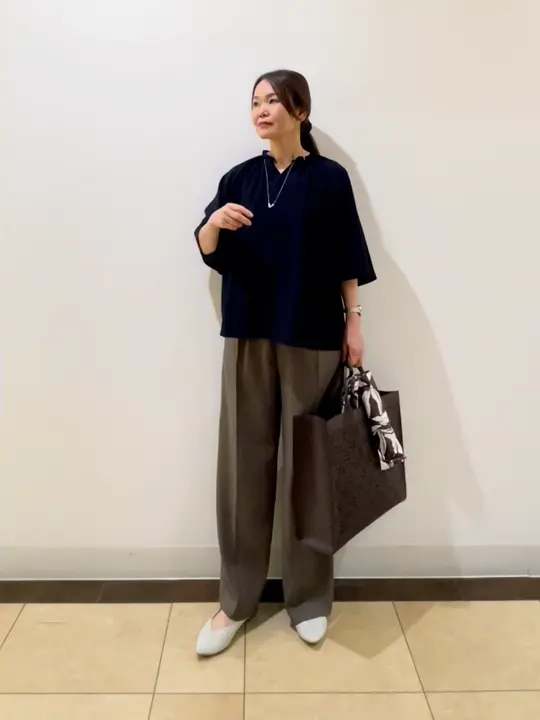 自由区 永石 コーディネート画像