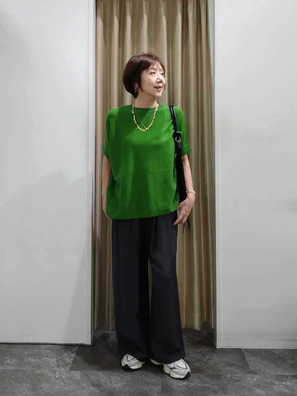 自由区 鶴田 コーディネート画像