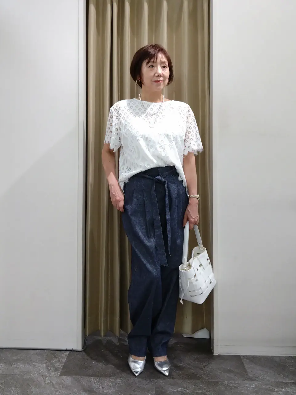 自由区 鶴田 コーディネート画像