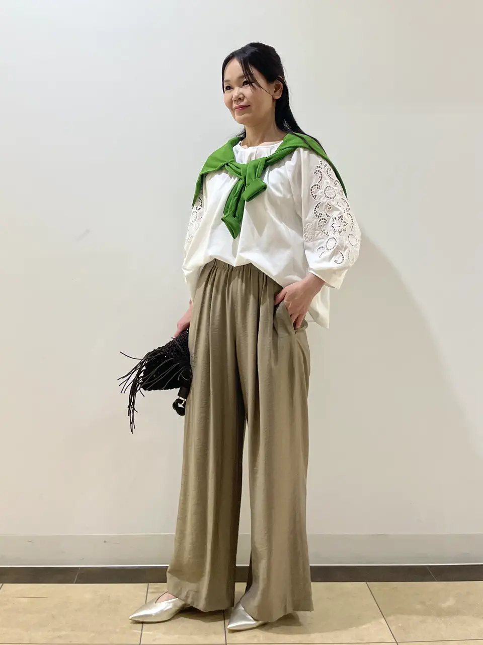 自由区 永石 コーディネート画像