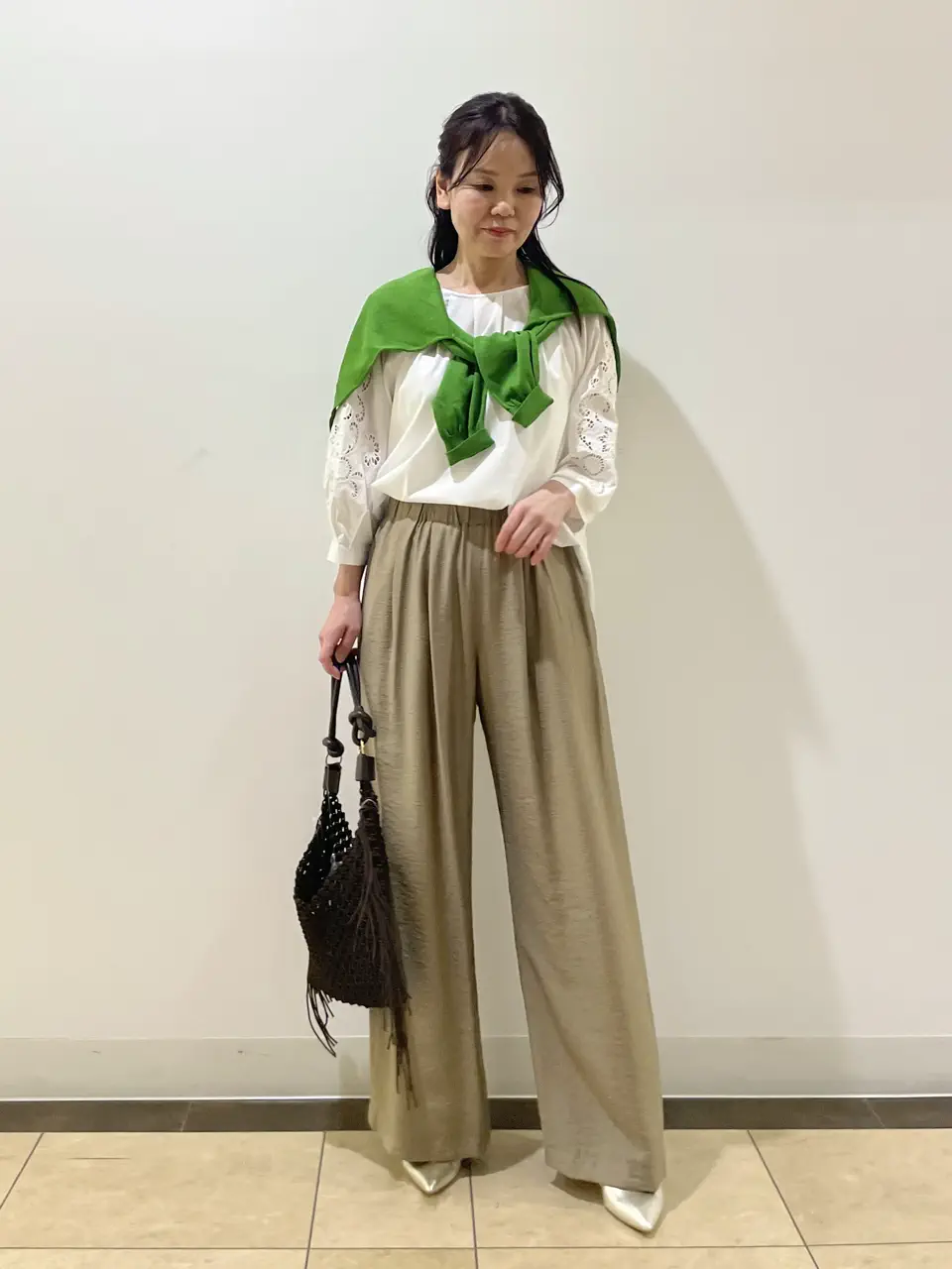 自由区 永石 コーディネート画像