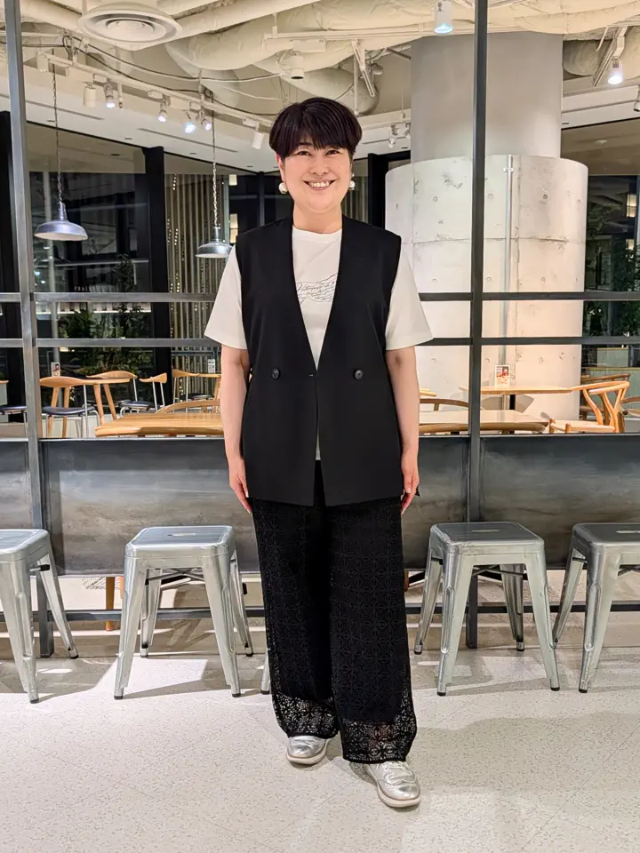 自由区 田中 コーディネート画像