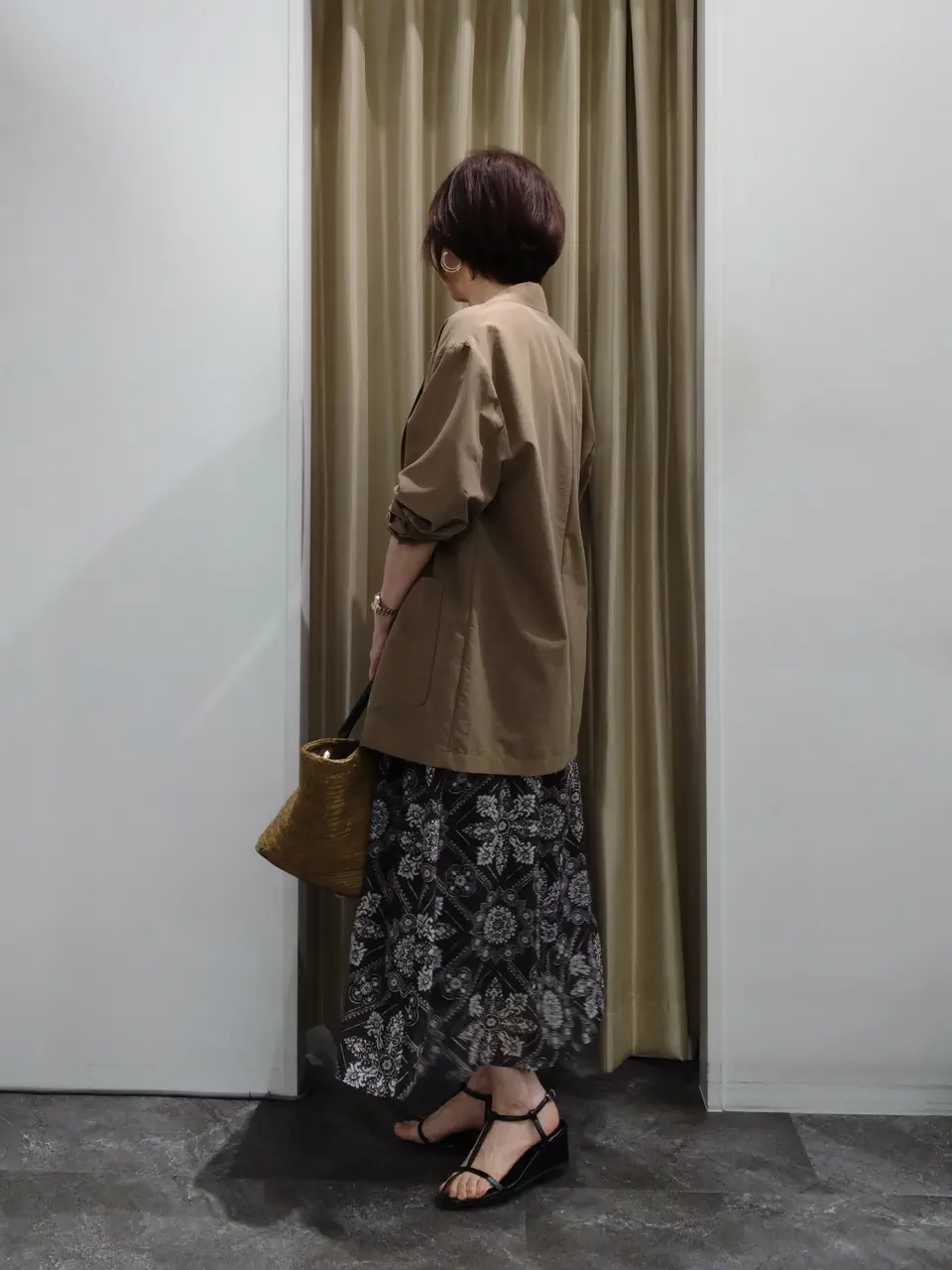 自由区 鶴田 コーディネート画像