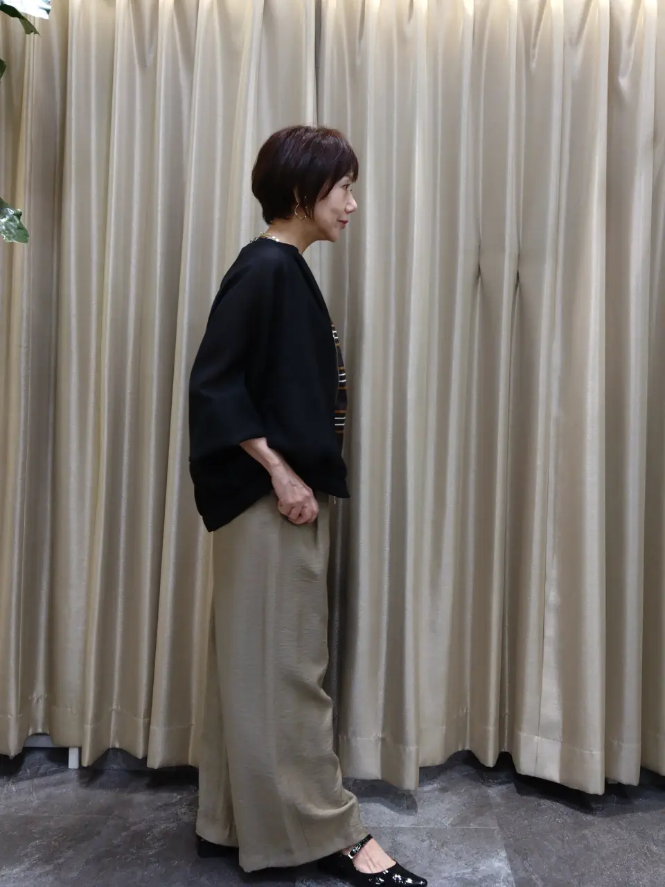 自由区 鶴田 コーディネート画像