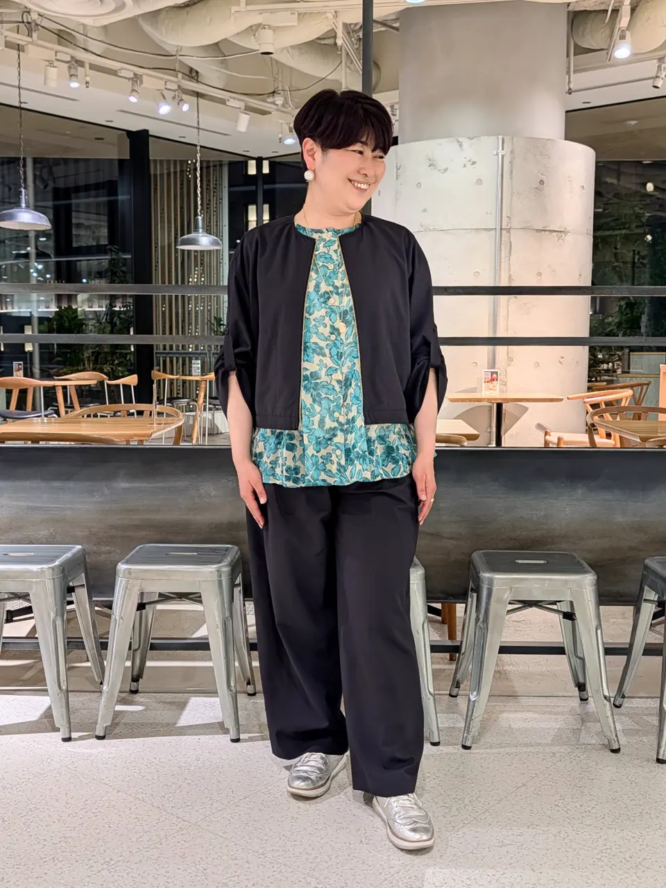 自由区 田中 コーディネート画像