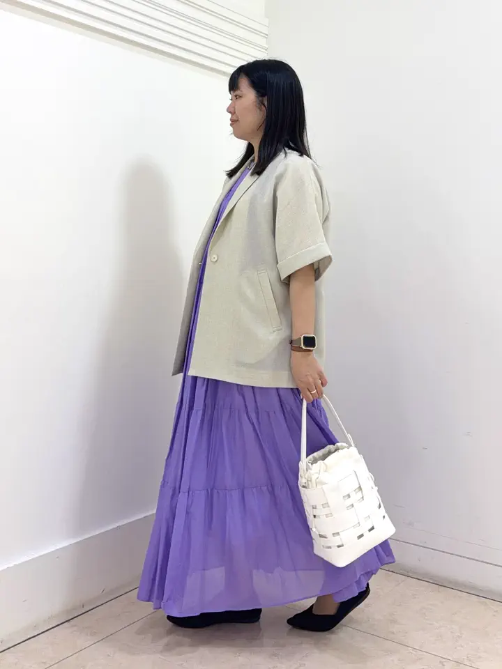 自由区 misato コーディネート画像