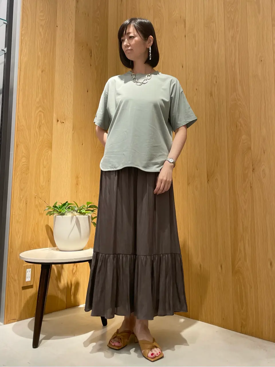 自由区 大宮 コーディネート画像