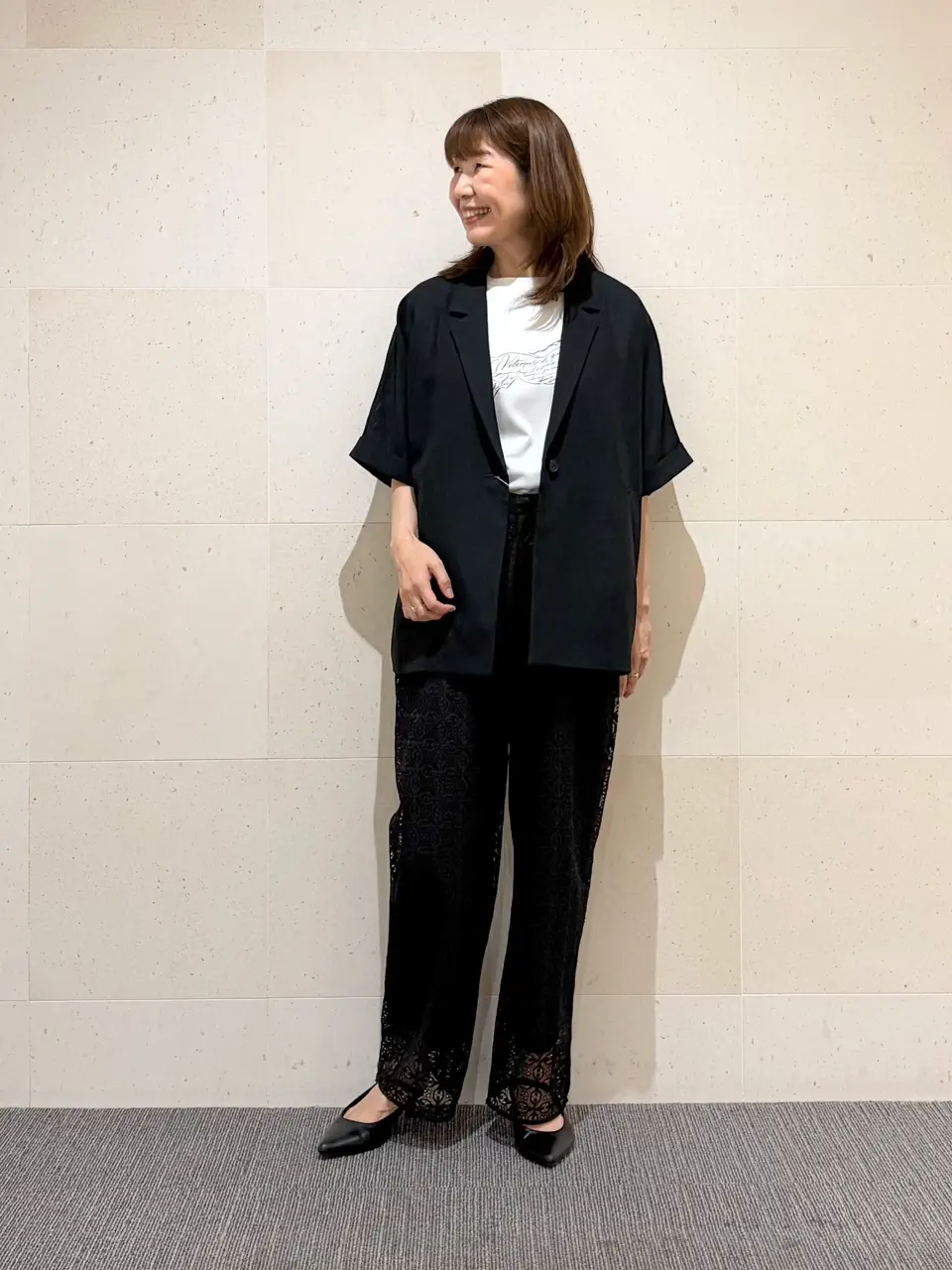 自由区 山本 コーディネート画像