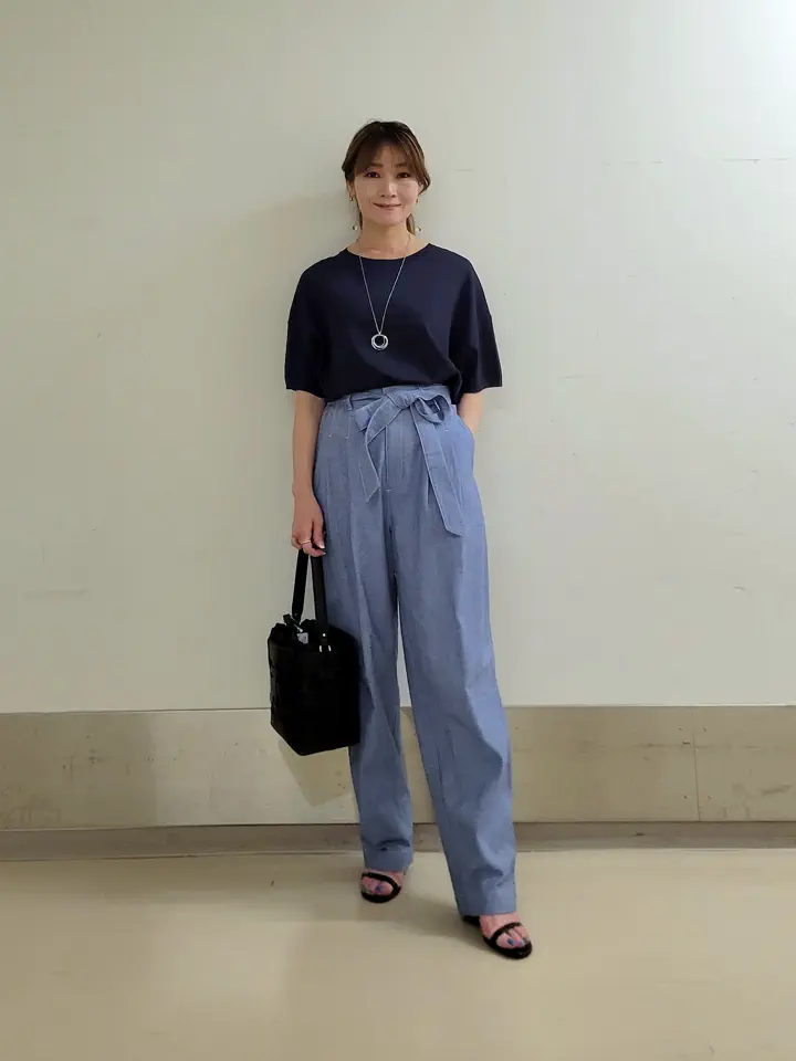 自由区 濱地 コーディネート画像