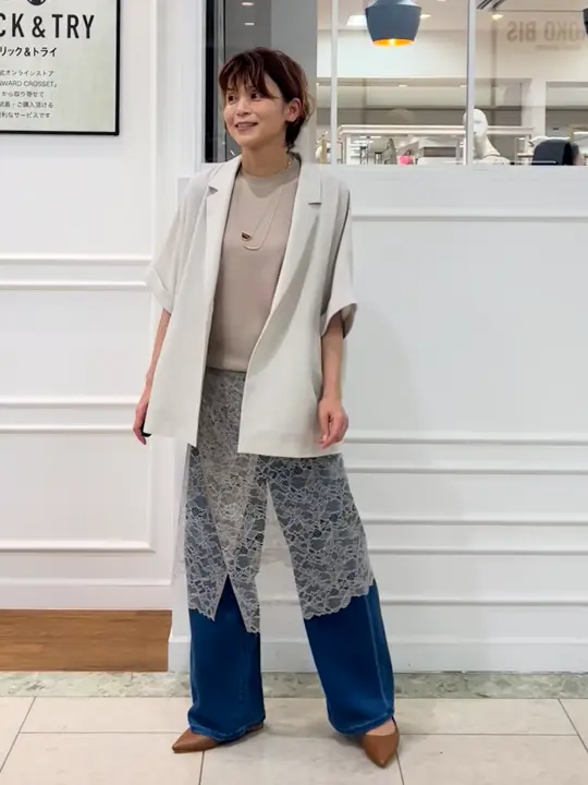 自由区 hazuki コーディネート画像