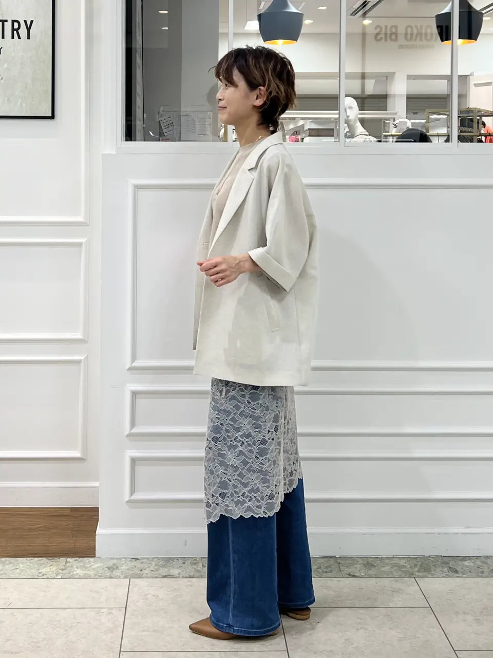 自由区 hazuki コーディネート画像
