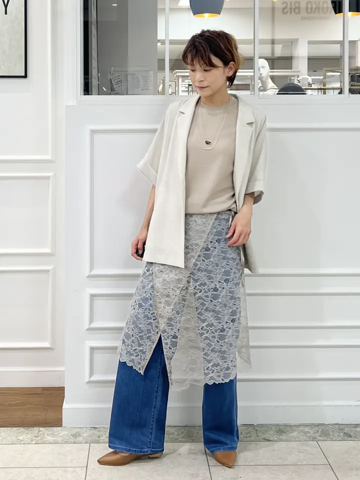 自由区 hazuki コーディネート画像
