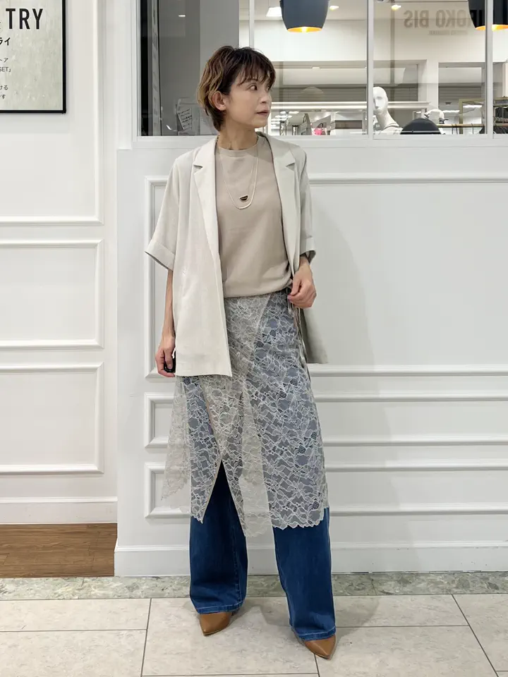 自由区 hazuki コーディネート画像