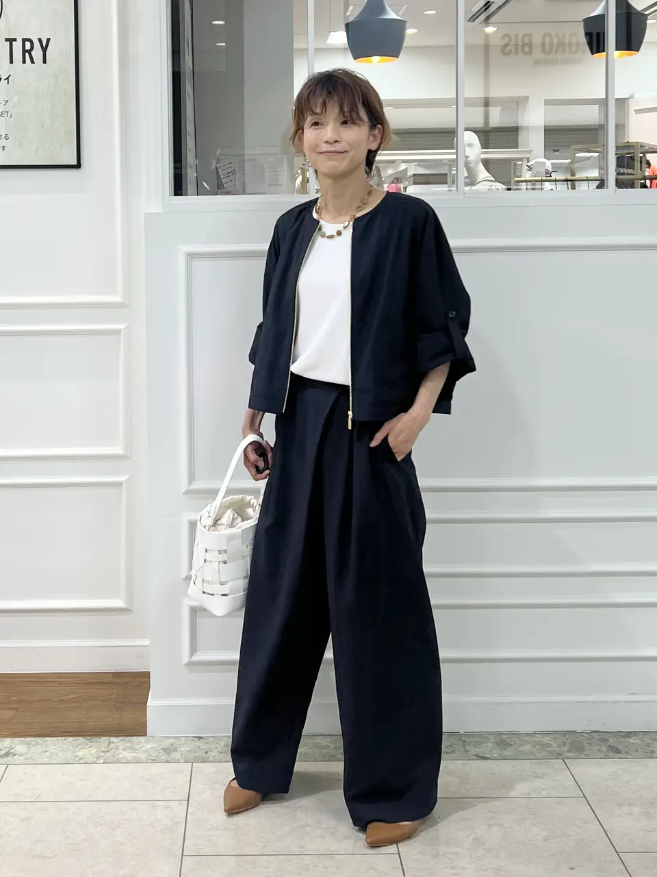 自由区 hazuki コーディネート画像