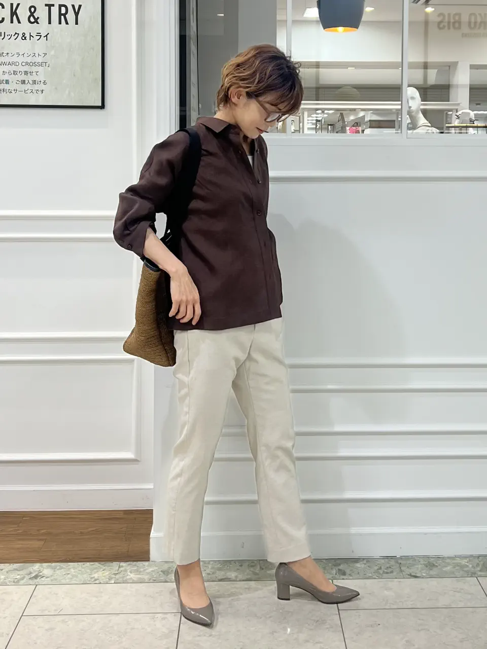 自由区 hazuki コーディネート画像