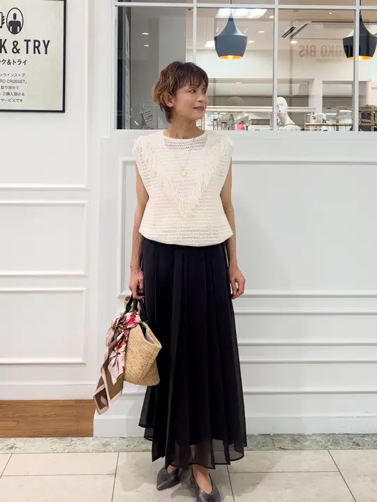 自由区 hazuki コーディネート画像