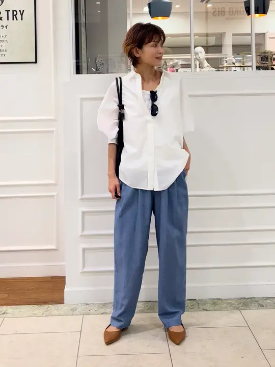 自由区 hazuki コーディネート画像
