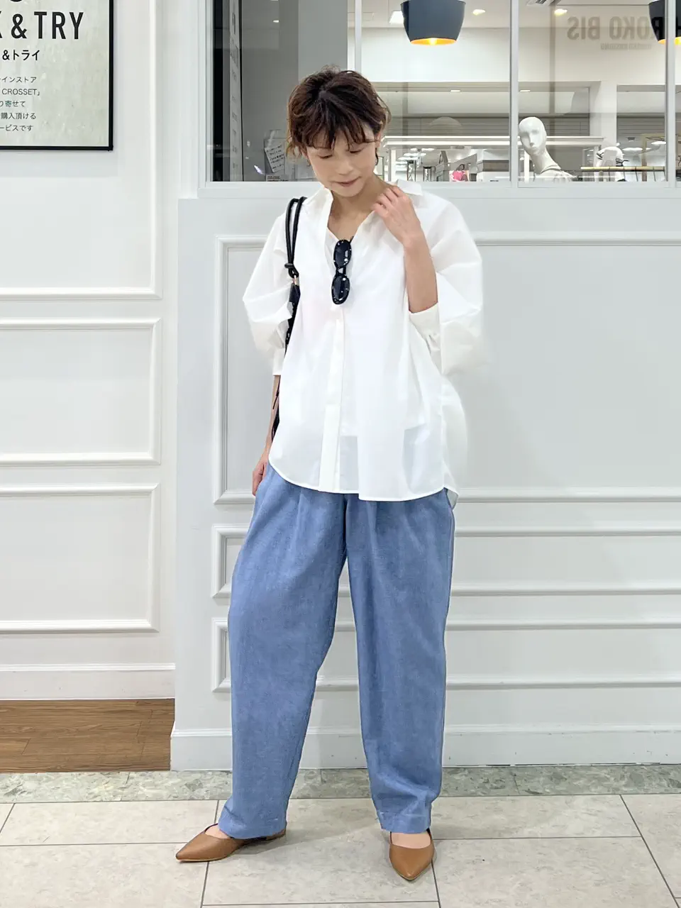 自由区 hazuki コーディネート画像