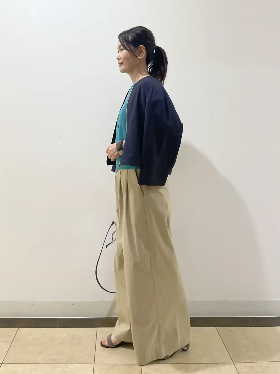 自由区 永石 コーディネート画像