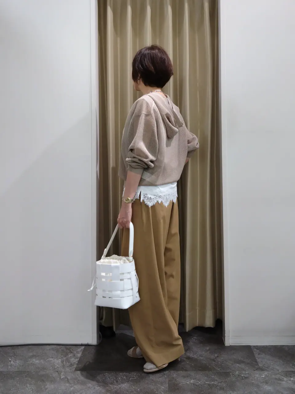 自由区 鶴田 コーディネート画像