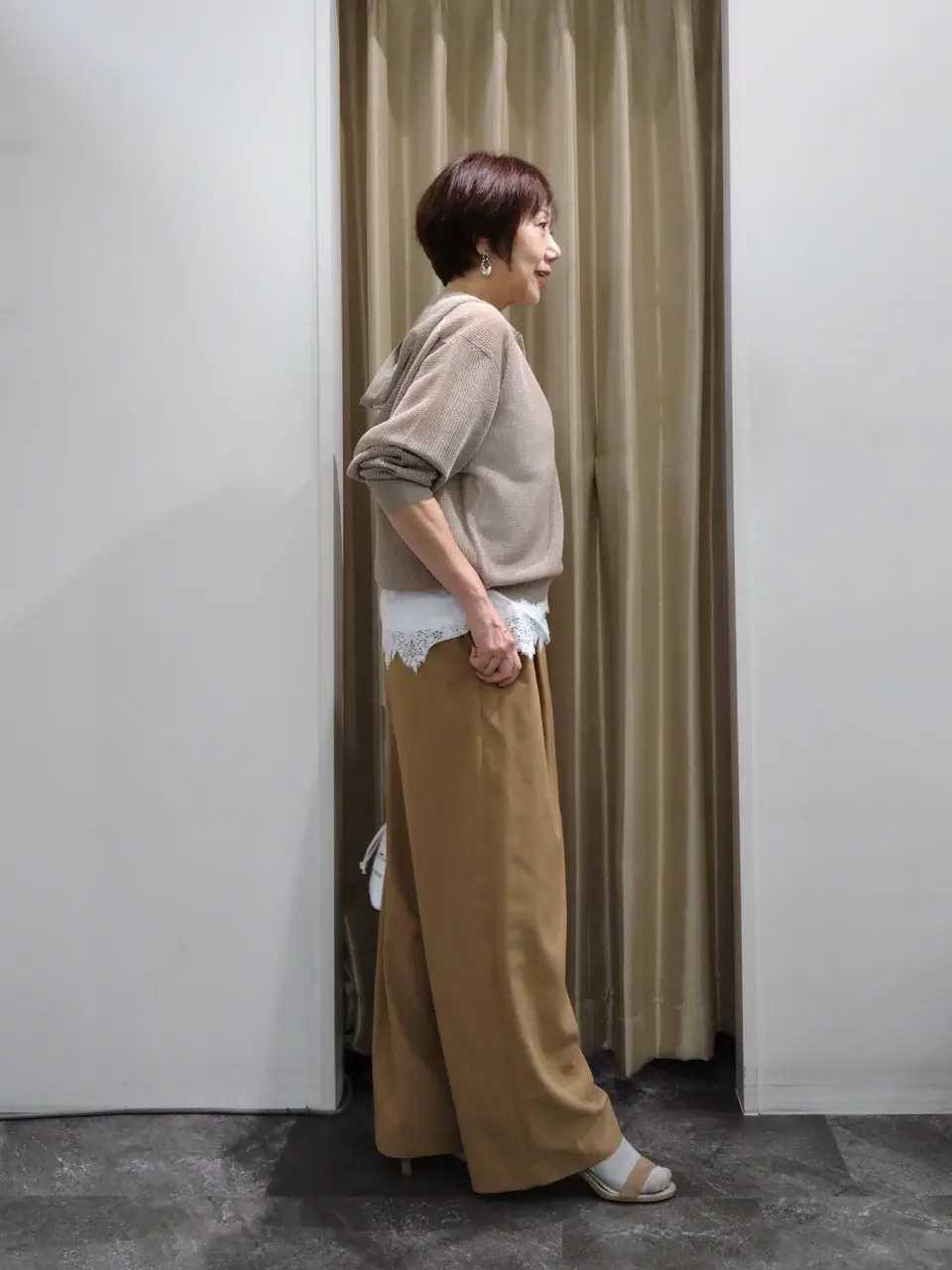 自由区 鶴田 コーディネート画像