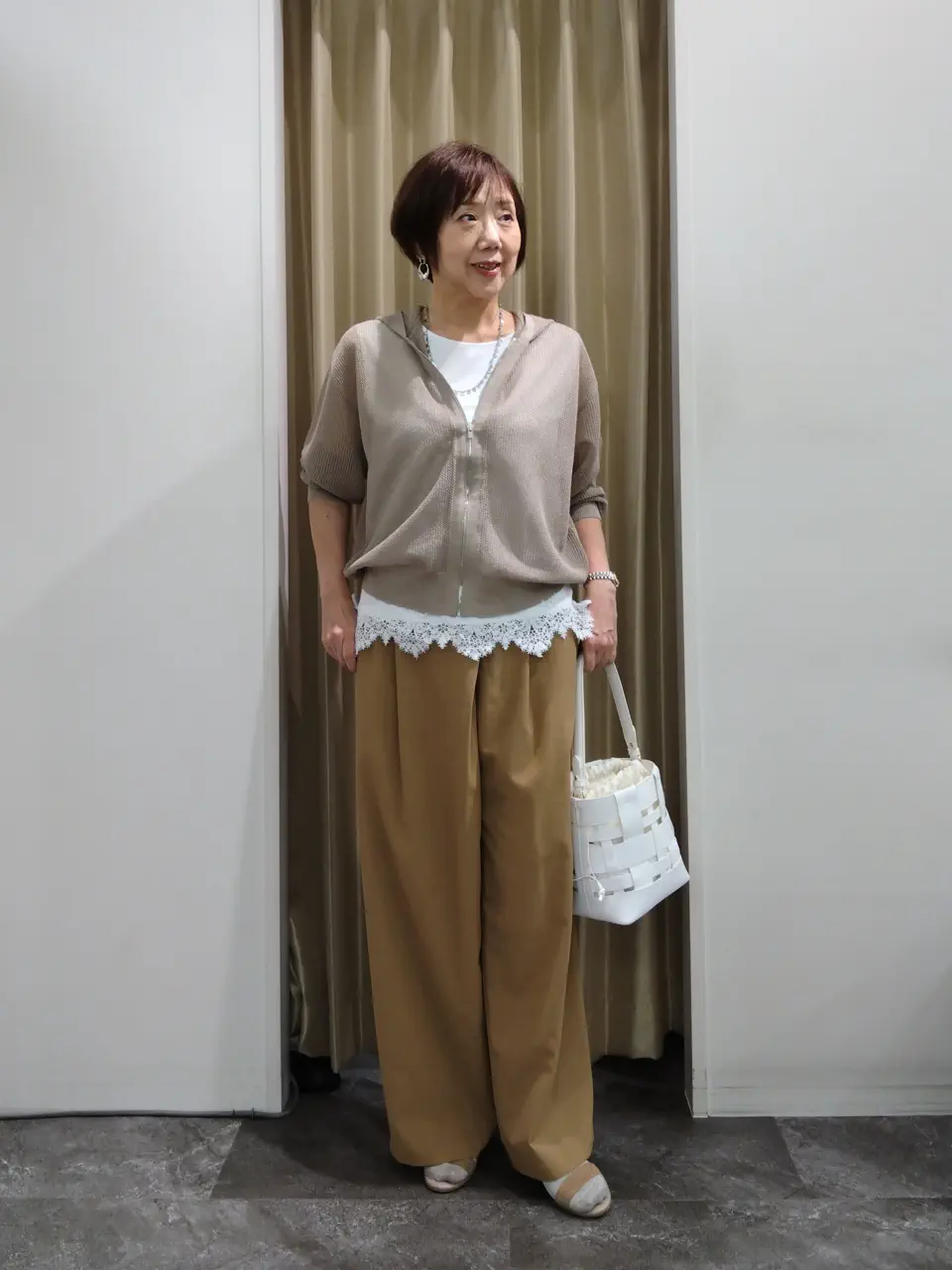 自由区 鶴田 コーディネート画像