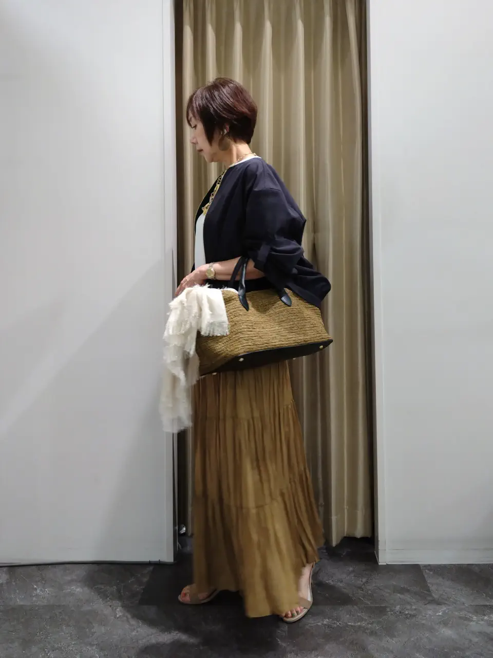 自由区 鶴田 コーディネート画像