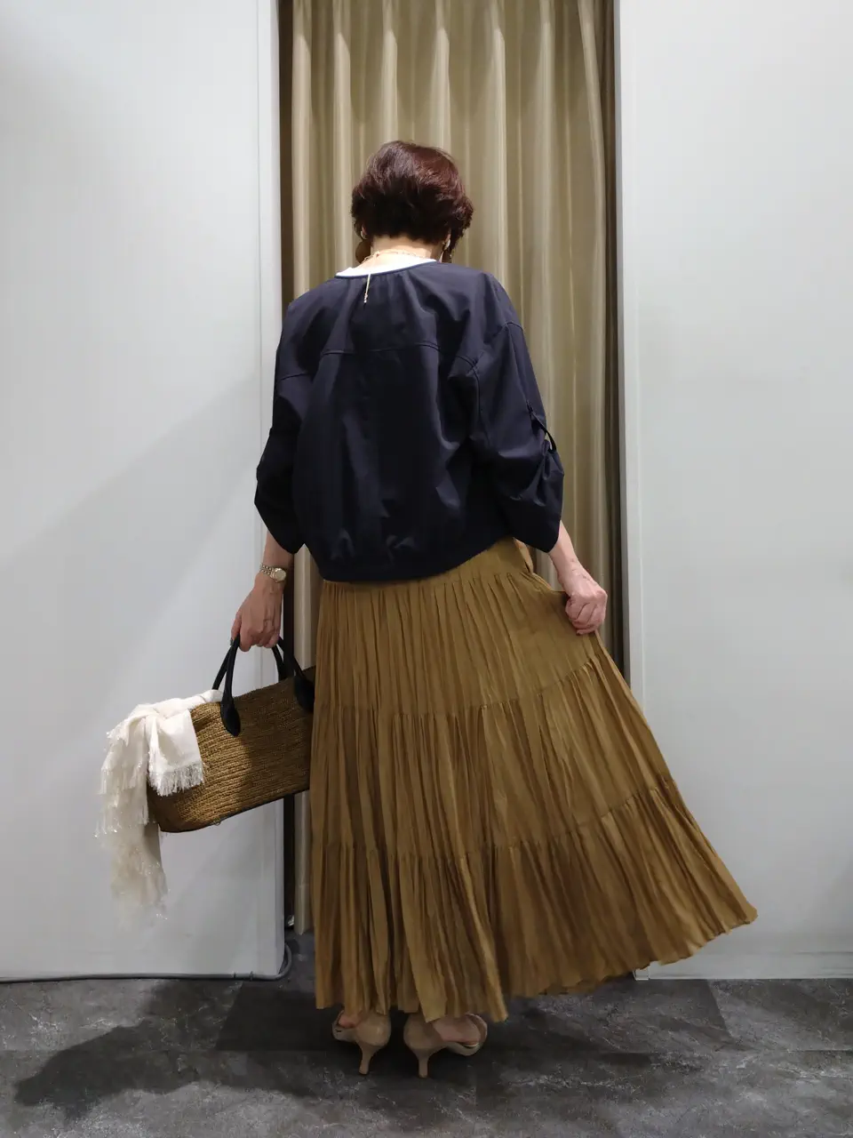自由区 鶴田 コーディネート画像