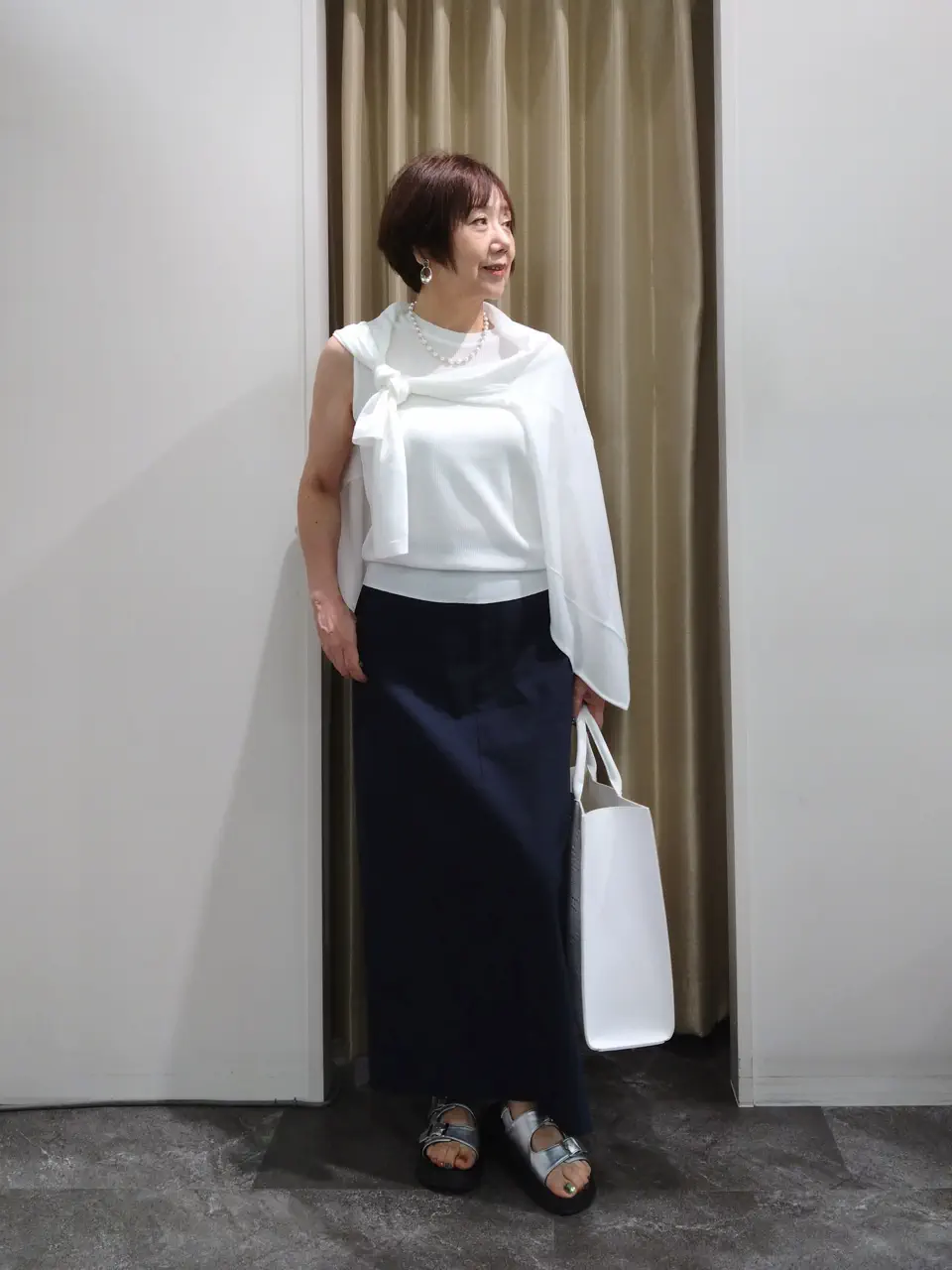 自由区 鶴田 コーディネート画像
