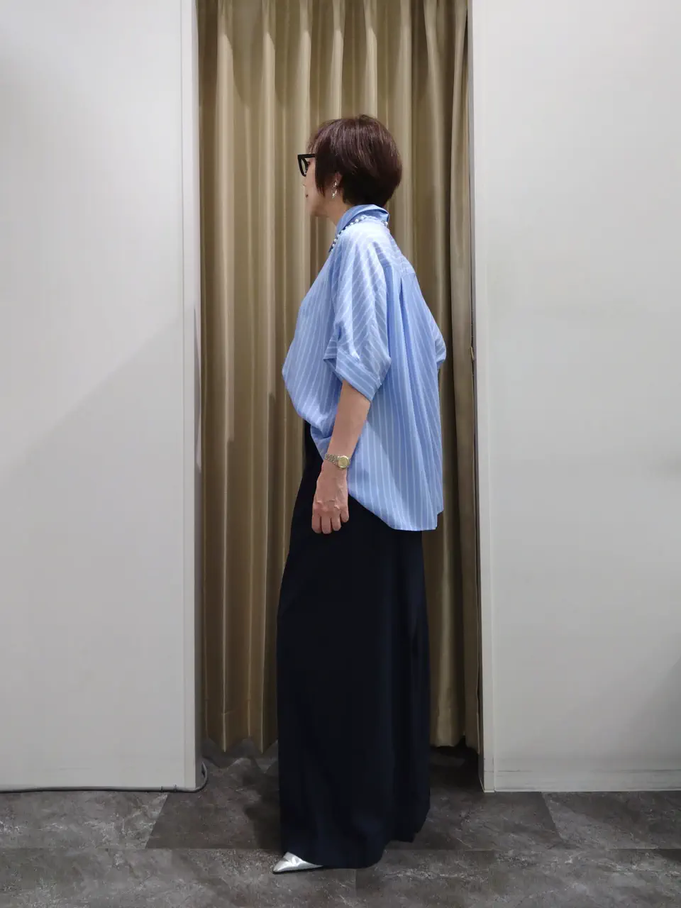 自由区 鶴田 コーディネート画像